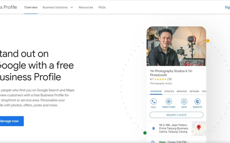 Google business profile